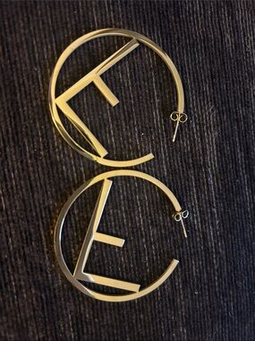 Hoop earrings